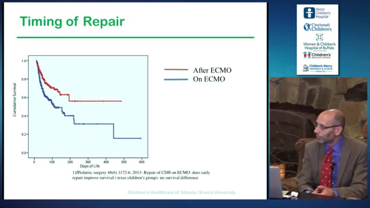 CDH-ECMO - VV vs. VA - Repair on ECMO: Update Course 2015