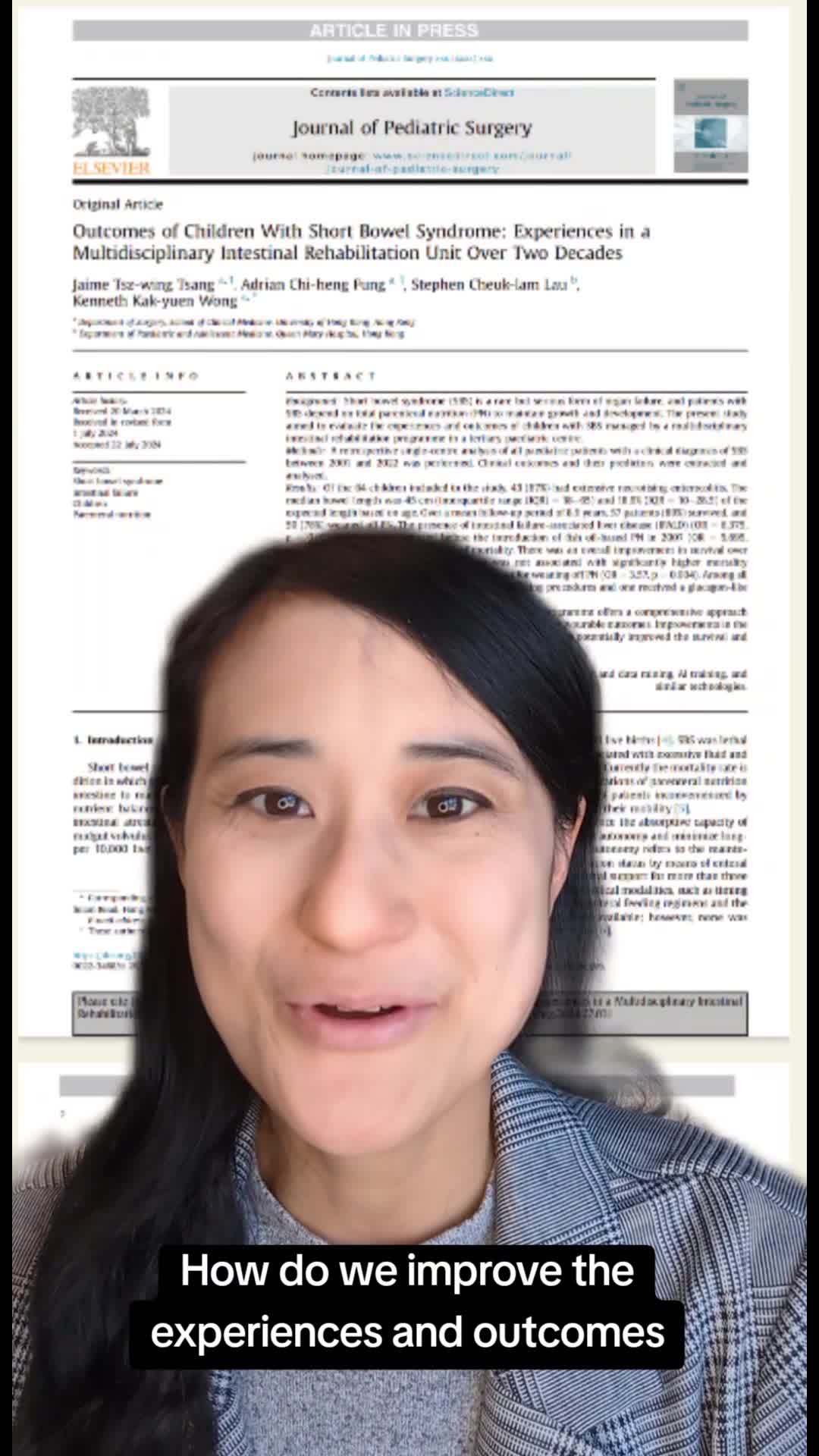Outcomes of Children With Short Bowel Syndrome: Experiences in a Multidisciplinary Intestinal Rehabilitation Unit Over Two Decades