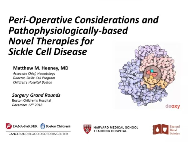 Dr. Matthew Heeney - Sickle Cell Disease