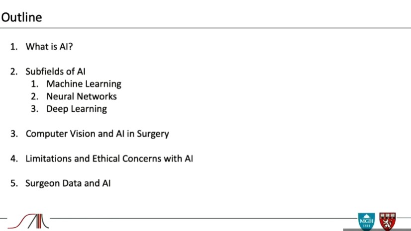 Dr. Daniel A. Hashimoto - Computer Vision and Artificial Intelligence in Surgery