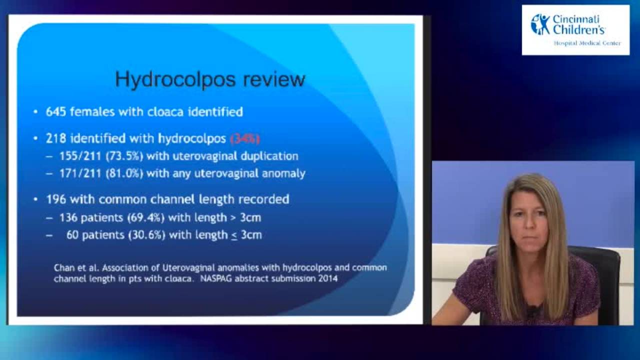 Case Presentations Part I: Cloaca and Complex ARMs 2015