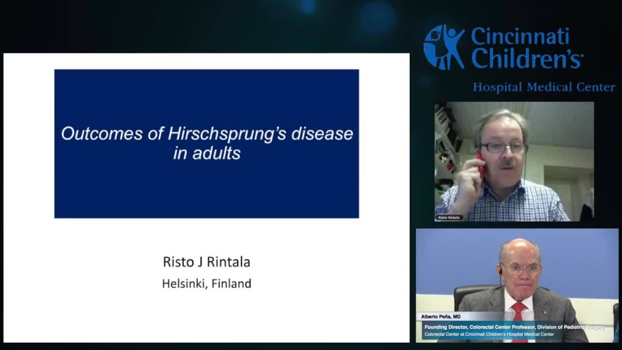 Adult Outcomes: Hirschsprung Disease