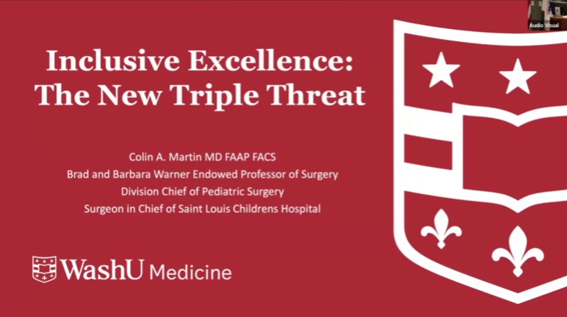 Dr. Colin Martin - Inclusive Excellence: The New Triple Threat
