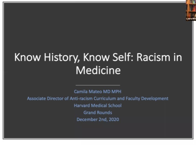 Dr. Camila Mateo - Know History, Know Self: Racism in Medicine