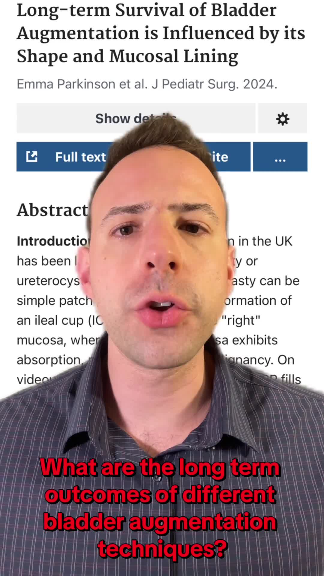 Long-term Survival of Bladder Augmentation is Influenced by its Shape and Mucosal Lining