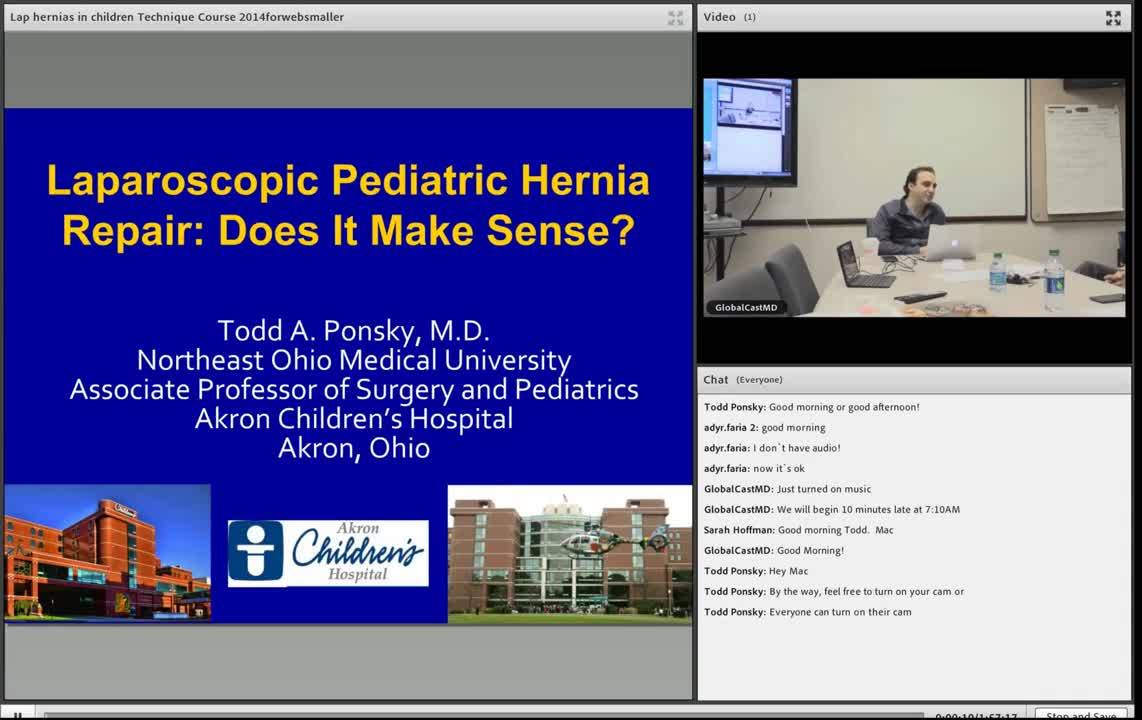 Focus on Technique - Laparoscopic Pediatric Hernia Repair 2014