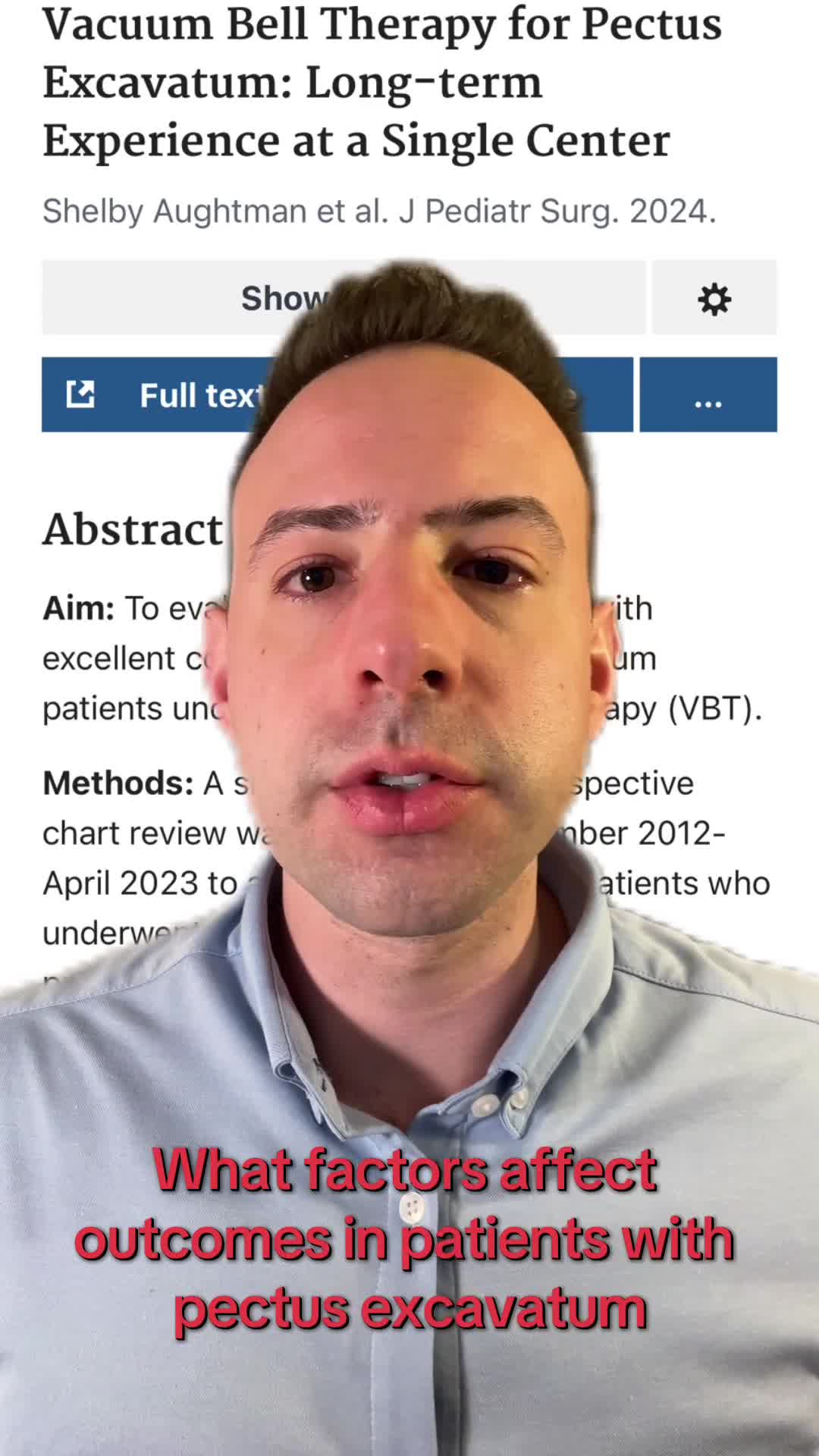 Vacuum Bell Therapy for Pectus Excavatum: Long-term Experience at a Single Center