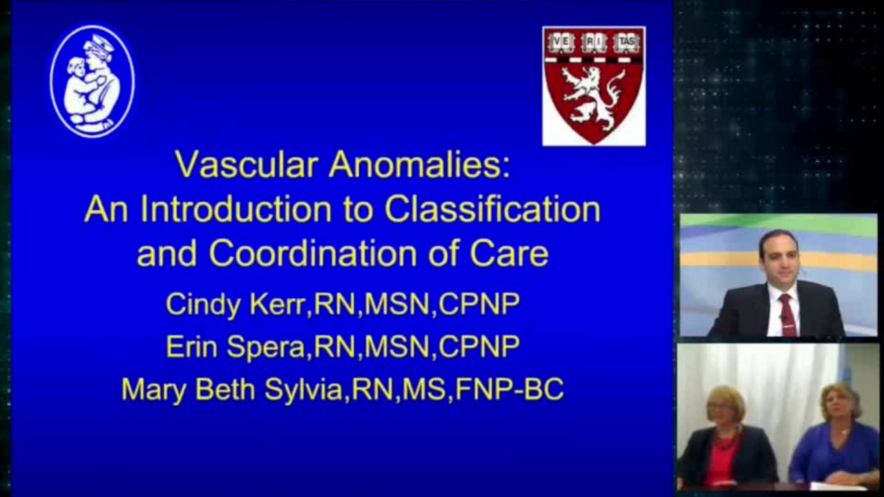 Vascular Anomalies: Advanced Practice Providers