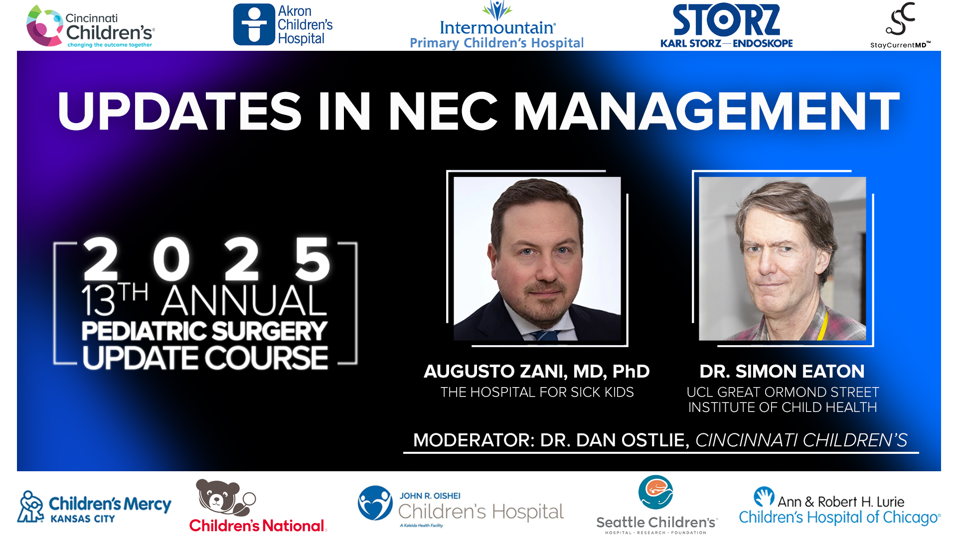 2025 Pediatric Surgery Update Course - Updates in NEC Management