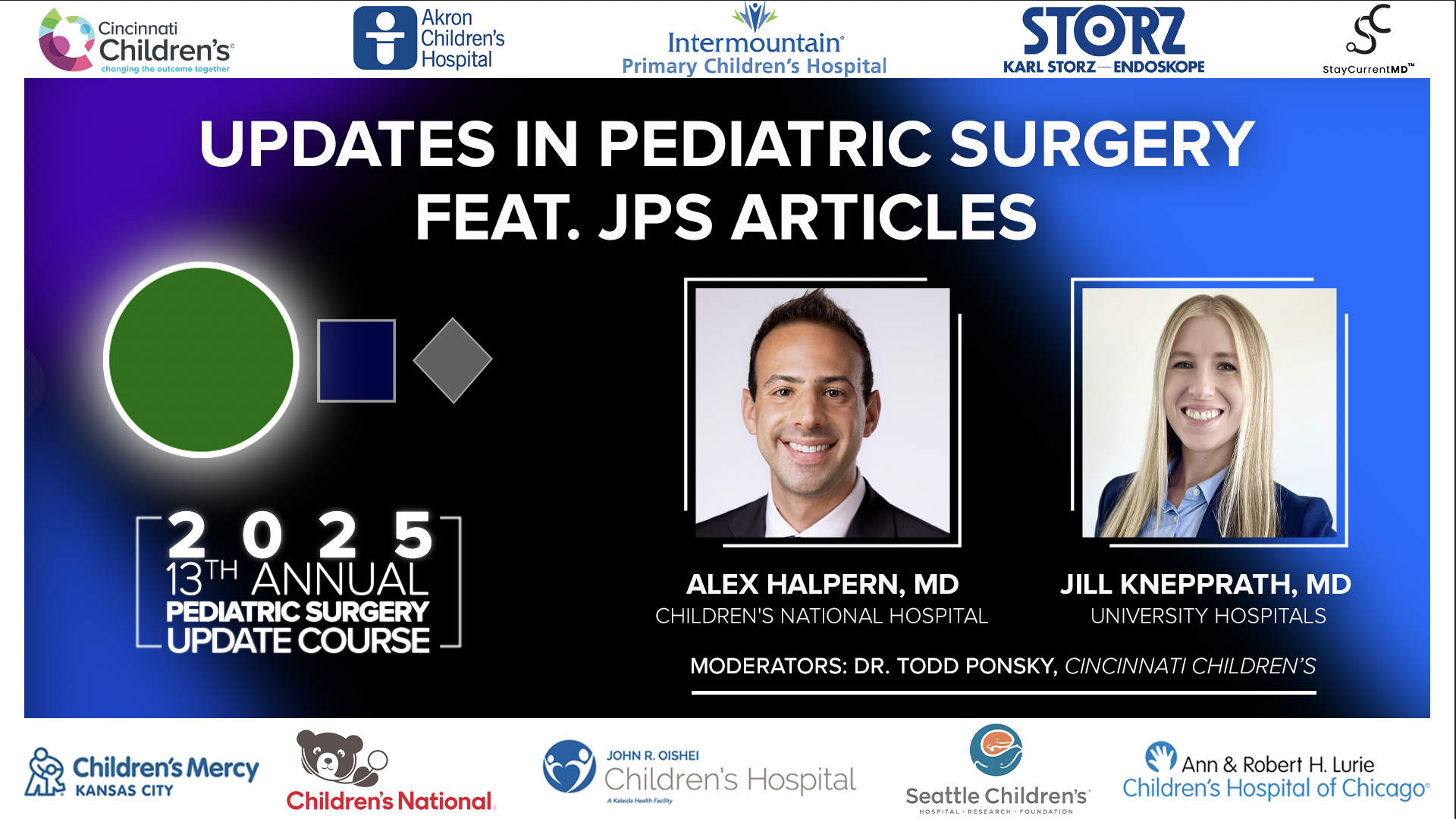 2025 Pediatric Surgery Update Course - Updates in Pediatric Surgery feat. JPS Articles