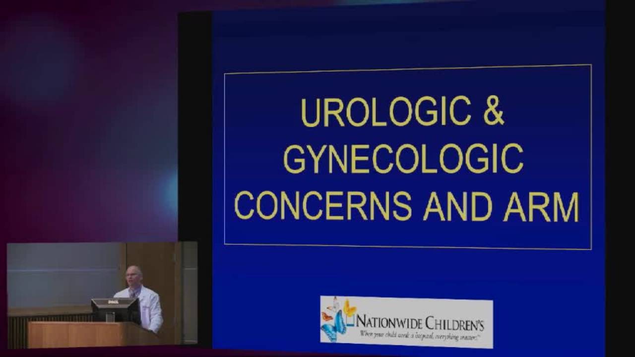 Urologic and Gynecologic Aspects in Anorectal Malformations: Pediatric...