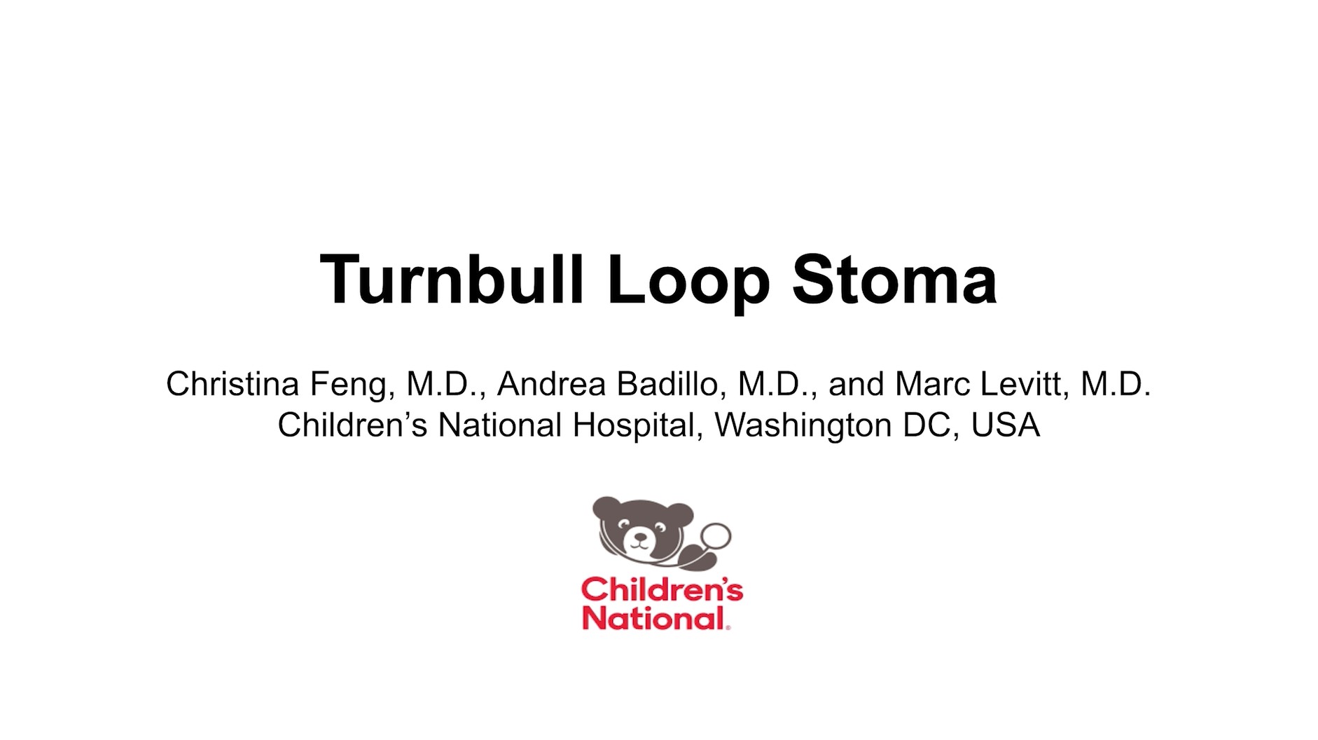 Turnbull Stoma 