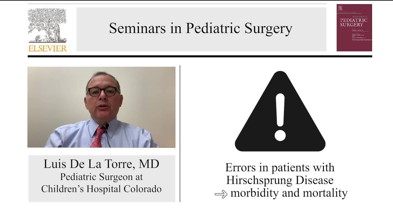 Error Traps and Culture of Safety in Hirschsprung Disease