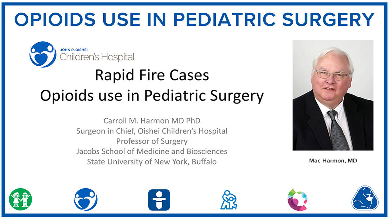 Opioid Use in Pediatric Surgery