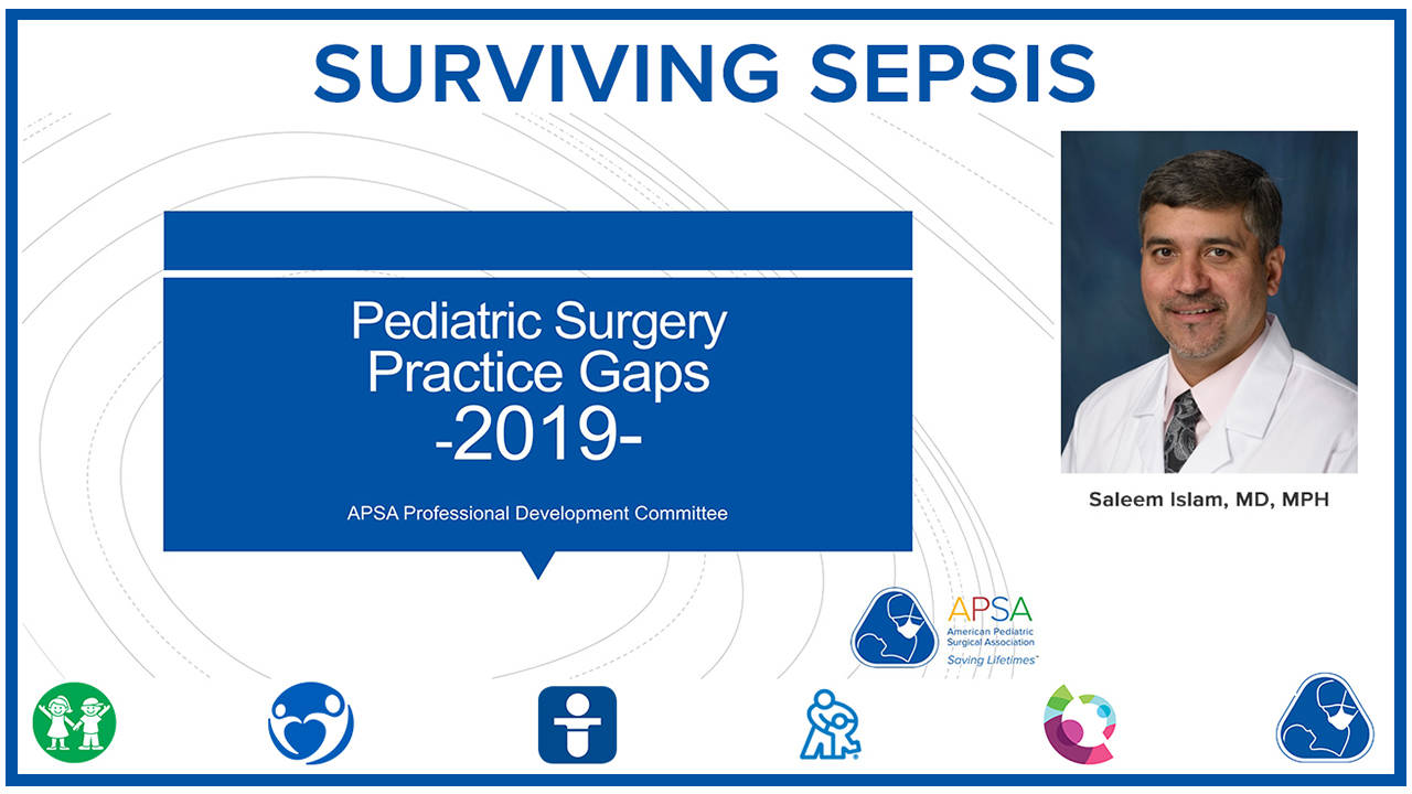 Surviving Sepsis - APSA Practice Gaps 2019