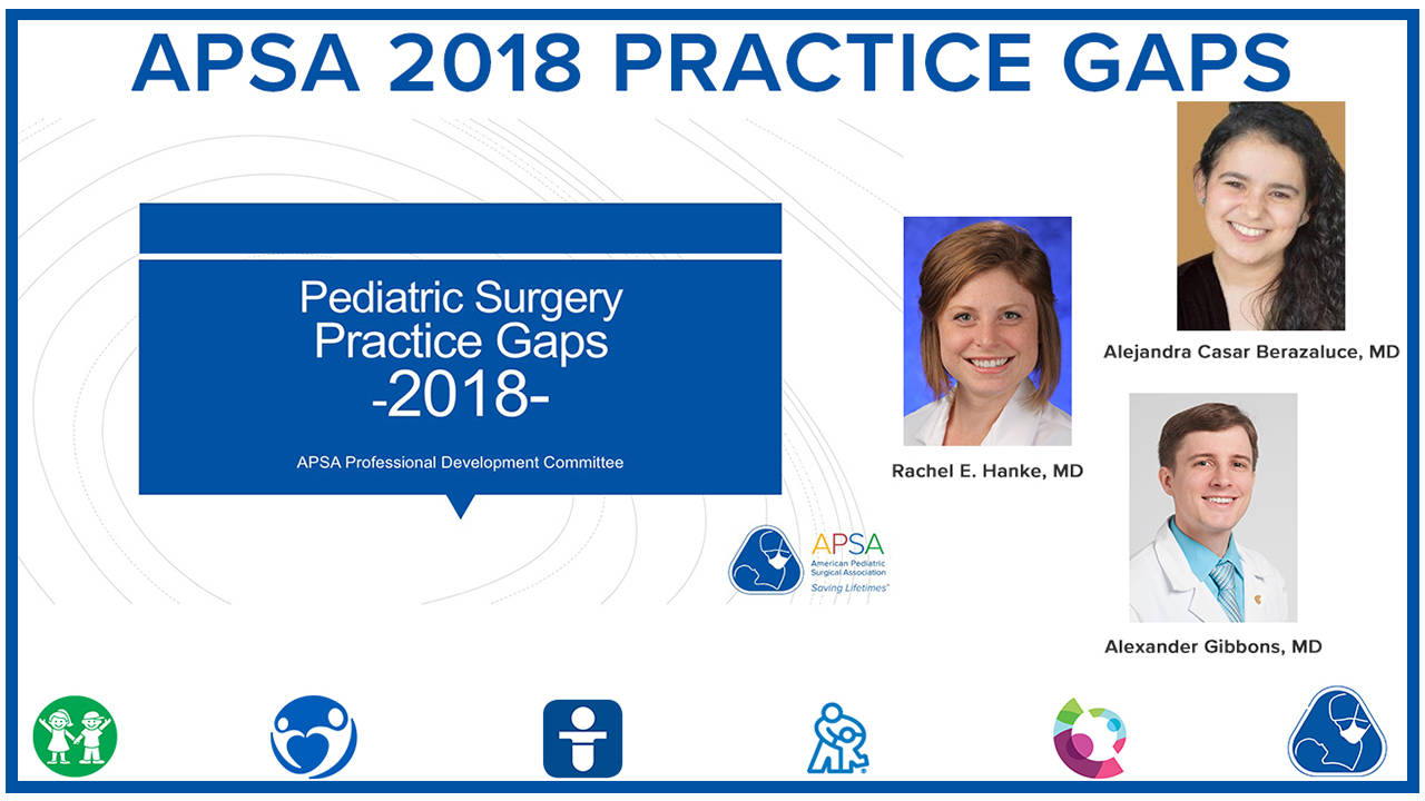 APSA 2018 Practice Gaps