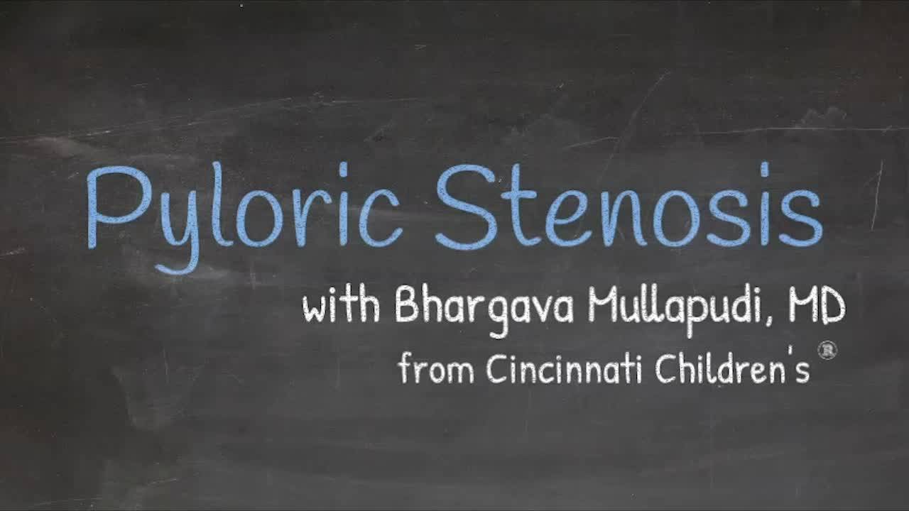 Pyloric Stenosis