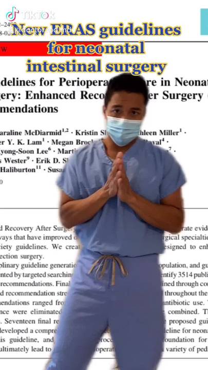 TikTok Summary: Consensus Guidelines for Perioperative Care in Neonatal...