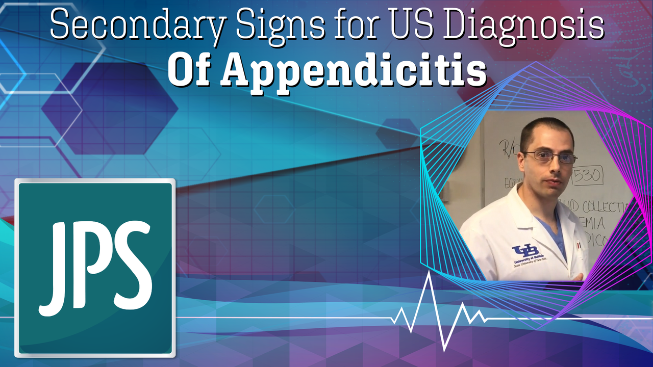 Secondary Signs for Ultrasound Diagnosis of Appendicitis