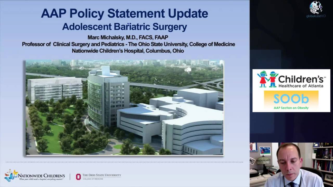 AAP Policy for Adolescent Bariatric Surgery: Pediatric Obesity 2017