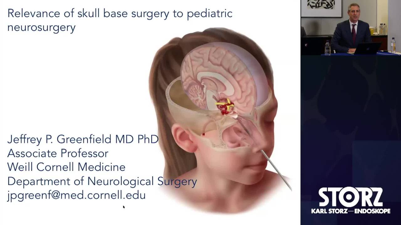 Relevance of Skull Base Surgery to Pediatric Neurosurgery: Pediatric...