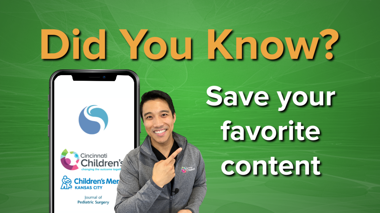 Did you Know: Save your favorite content