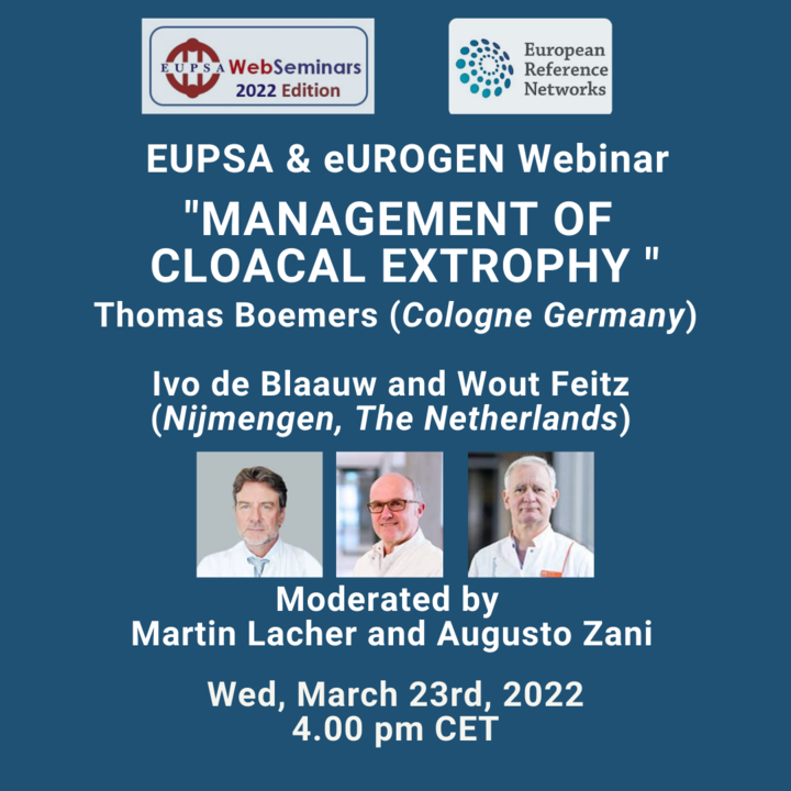 MANAGEMENT OF CLOACAL EXTROPHY