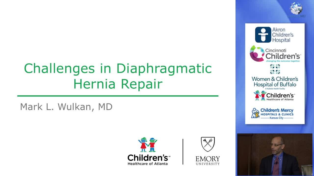 Challenges in Diaphragmatic Hernia Repair: Update Course 2016