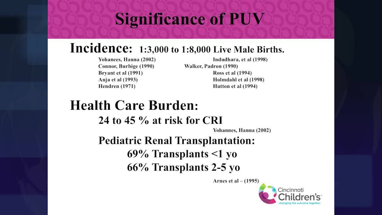Three Types of PUV Patients