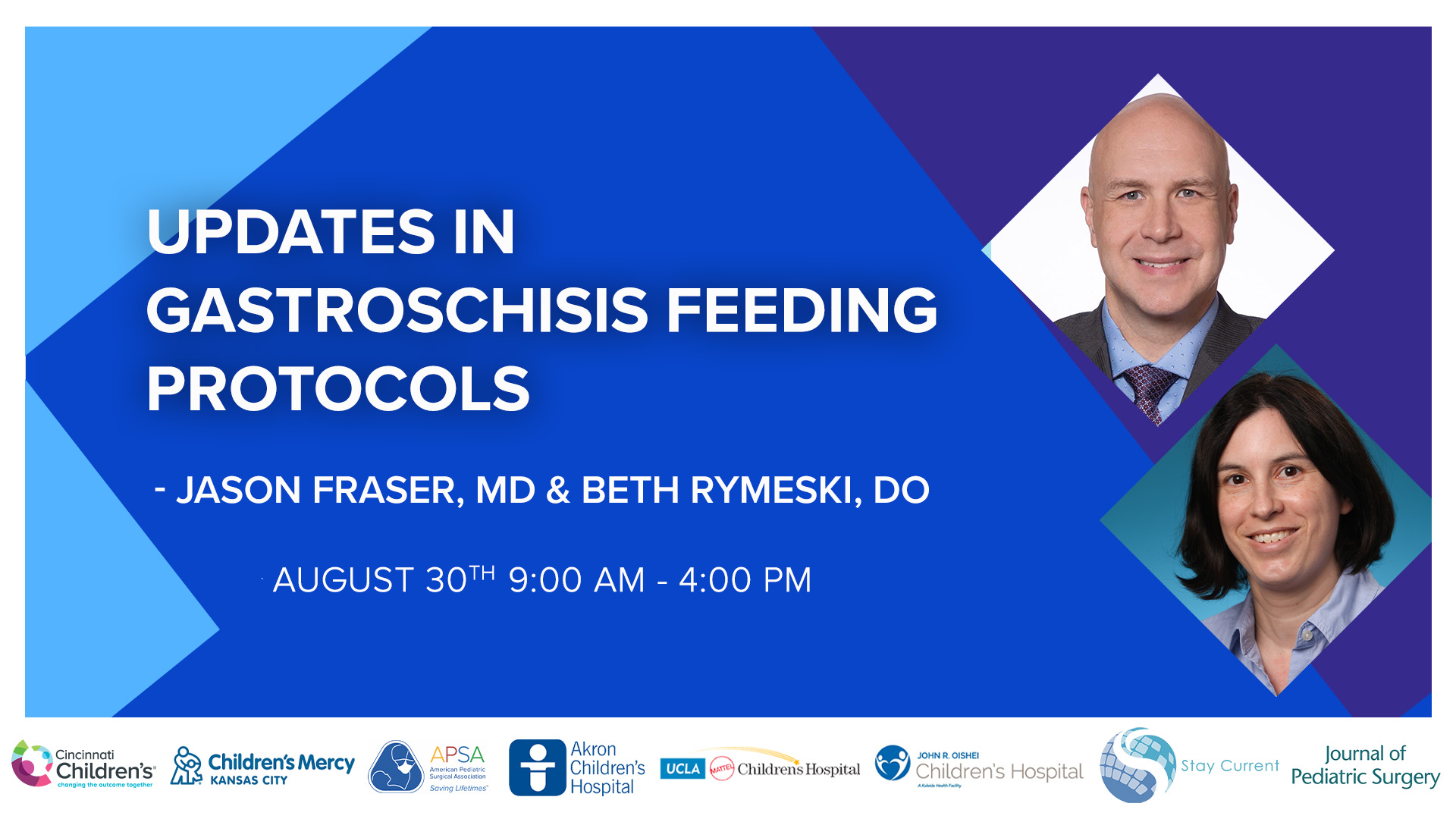 Update Course 2022 - UPDATES IN GASTROSCHISIS FEEDING PROTOCOLS - Jason Fraser, Beth Rymeski, and Steven Lee