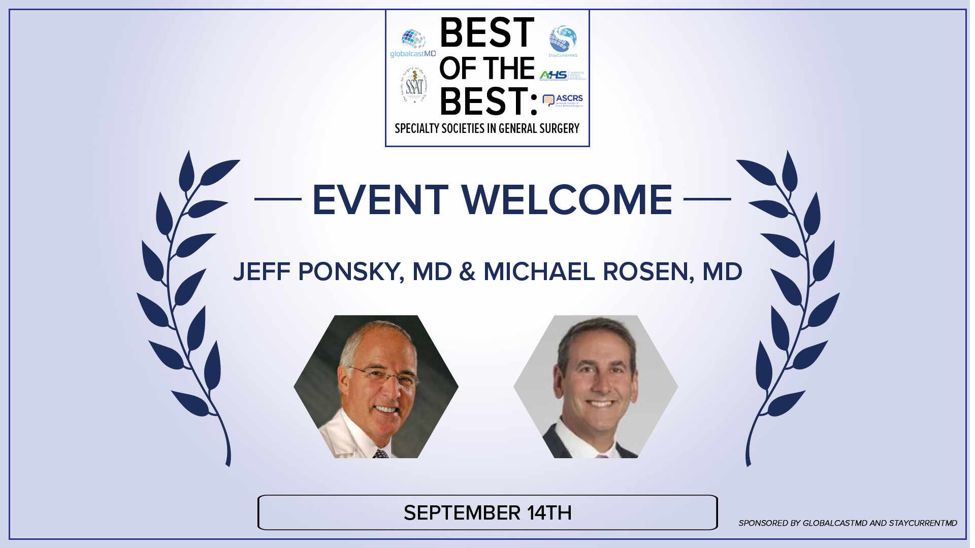 Best of the Best Gen Surg - Welcome, Polling instructions and AHS Introduction - Dr. Todd Ponsky, Dr. Jeff Ponsky, and Dr. Mike Rosen