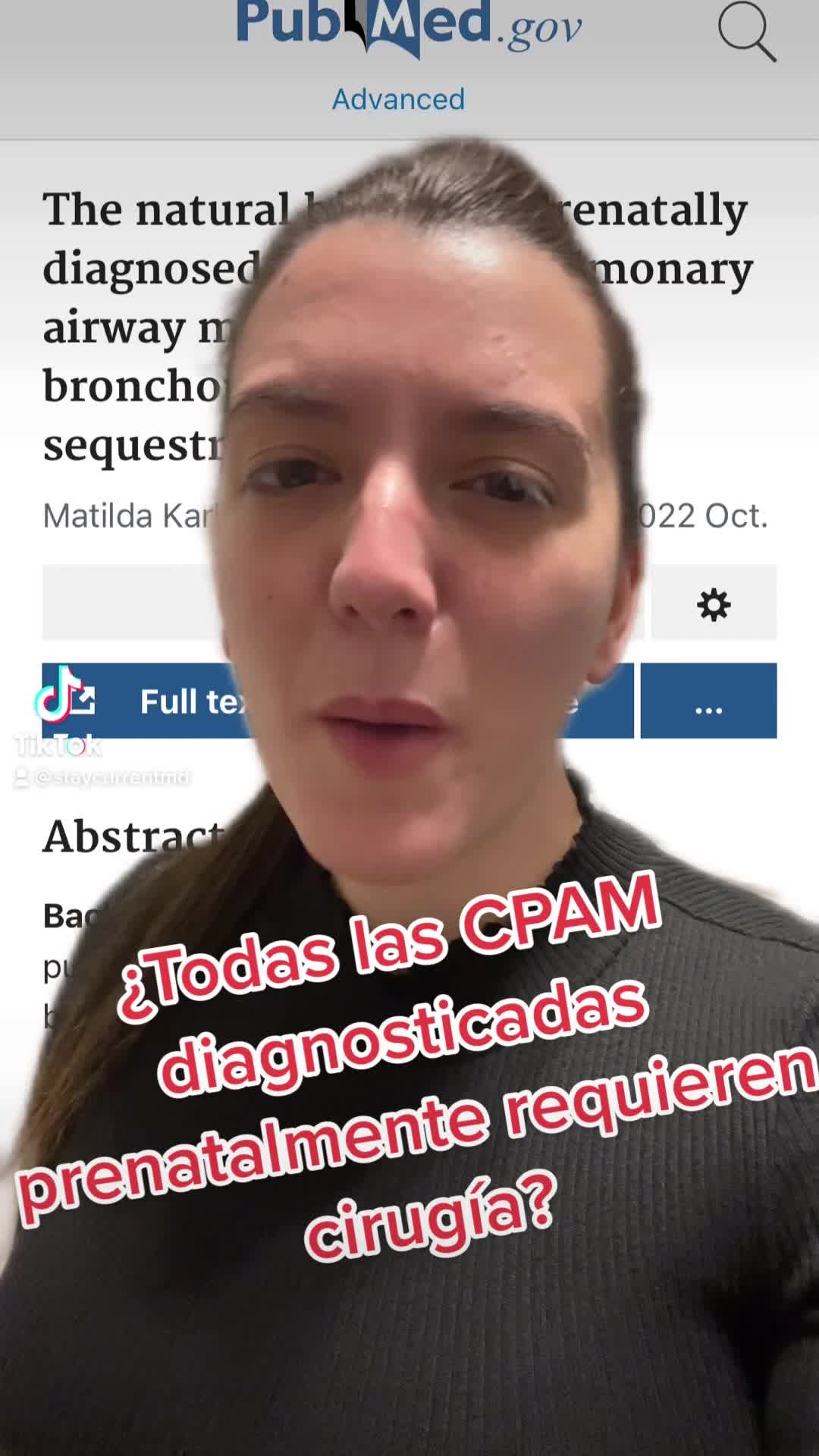 ¿Todas las CPAM diagnosticadas prenatalmente requieren cirugía?
