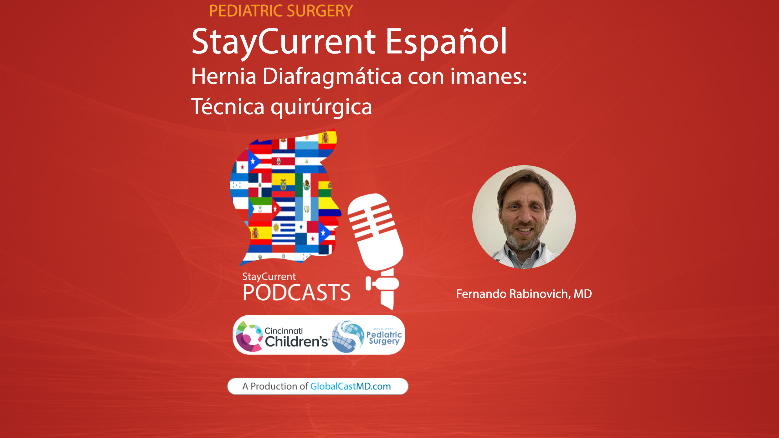 Reparación de una hernia diafragmática con Imanes por el Dr. Fernando Rabinovich