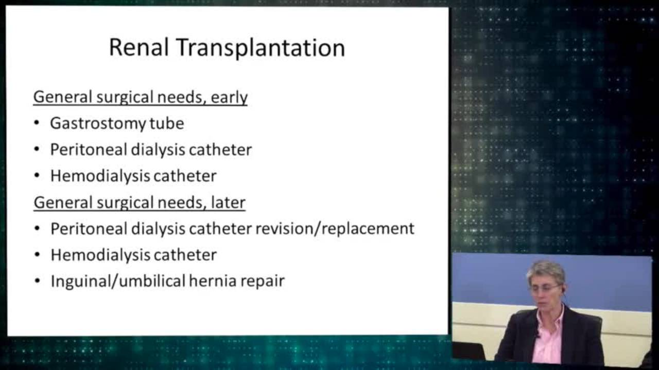 Renal transplantation: Cincinnati Fetal Center