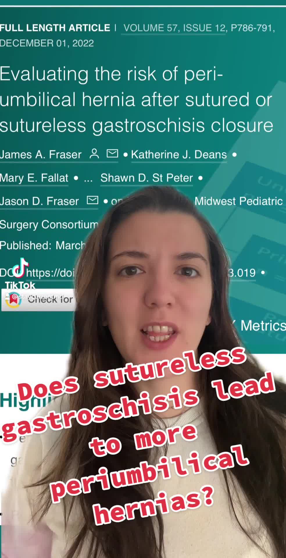 Does sutureless gastroschisis lead to more periumbilical hernias?