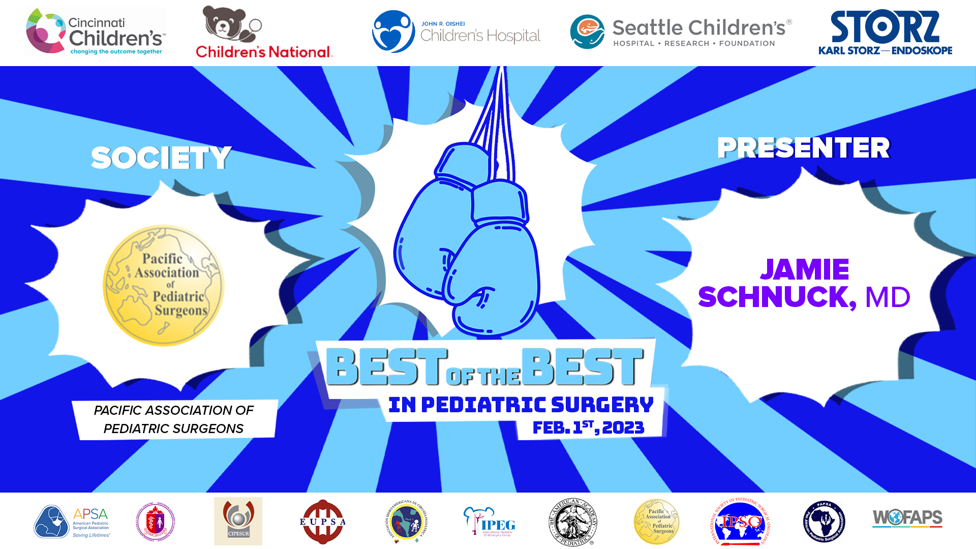 BOB in Ped Surg 2023 - PAPS Winner - Jamie Schnuck, MD