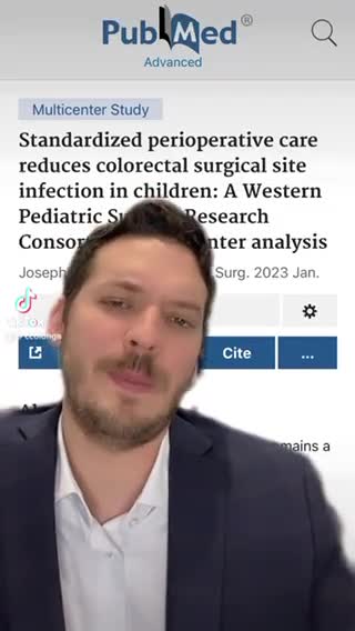 El cuidado perioperatorio estandarizado reduce las infecciones del sitio quirúrgico en niños