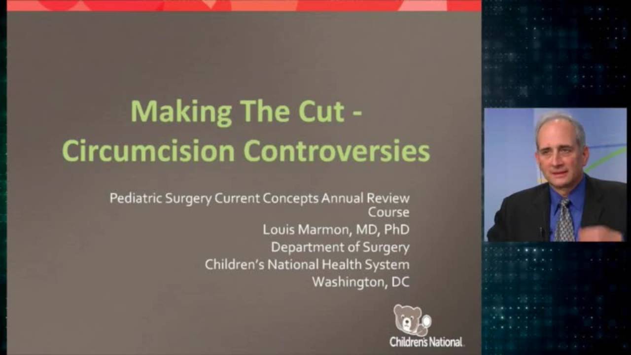 Circumcision - Louis Marmon: Update Course 2014