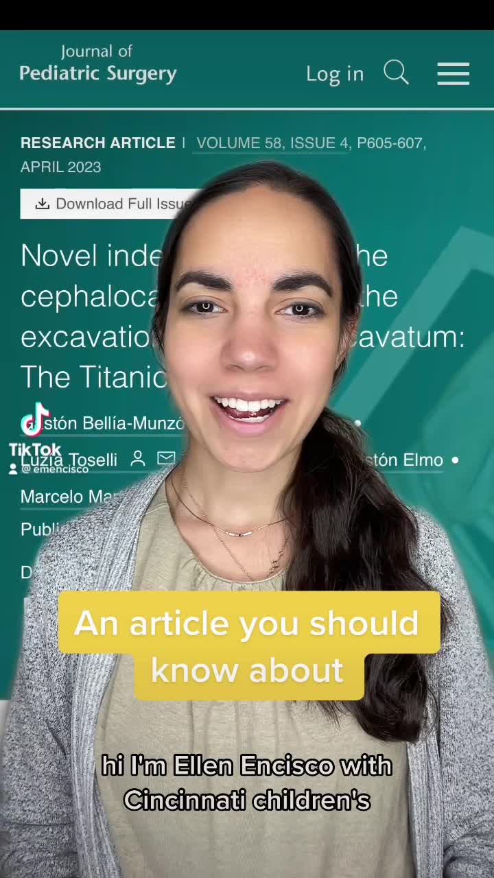 Novel index to estimate the cephalocaudal extent of the excavation in pectus excavatum - JPS article