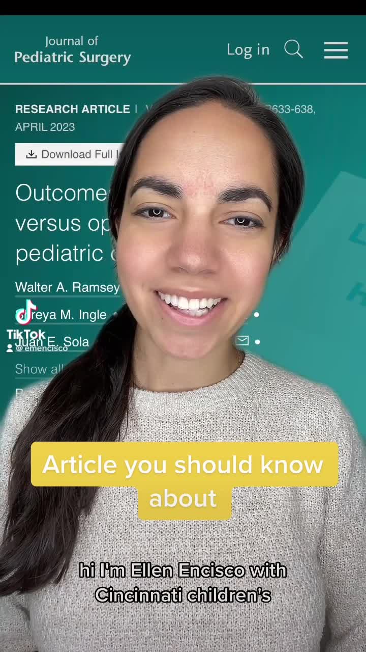 Outcomes of laparoscopic versus open resection of pediatric choledochal cyst