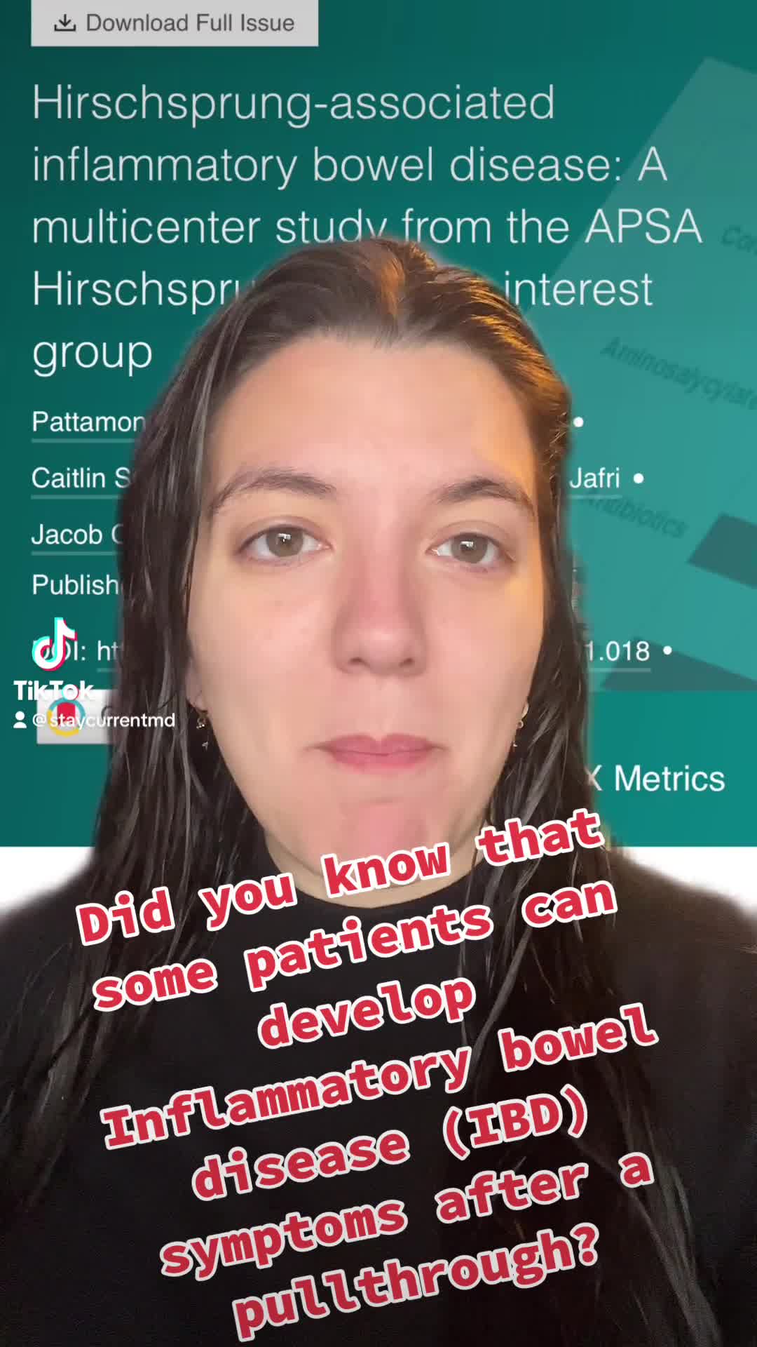 Hirschsprung-associated inflammatory bowel disease