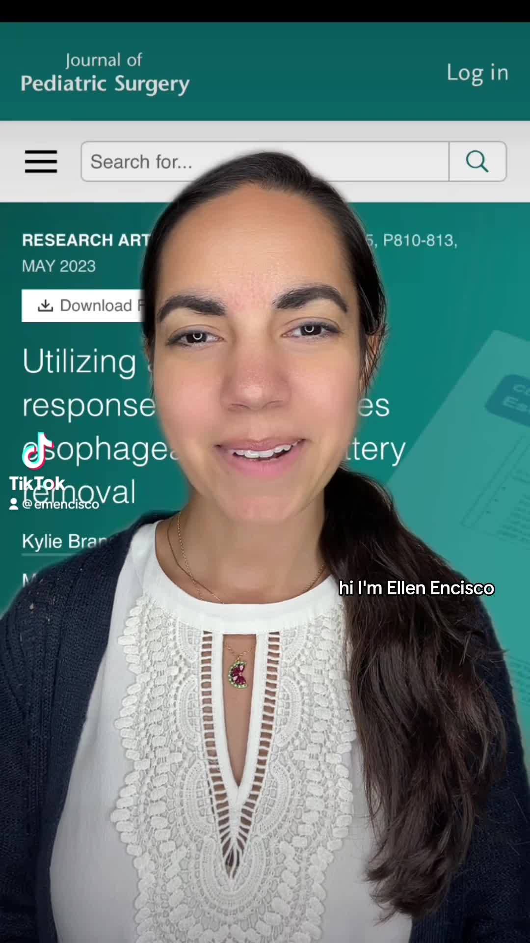 Utilizing a critical airway response team expedites esophageal button battery removal - JPS article