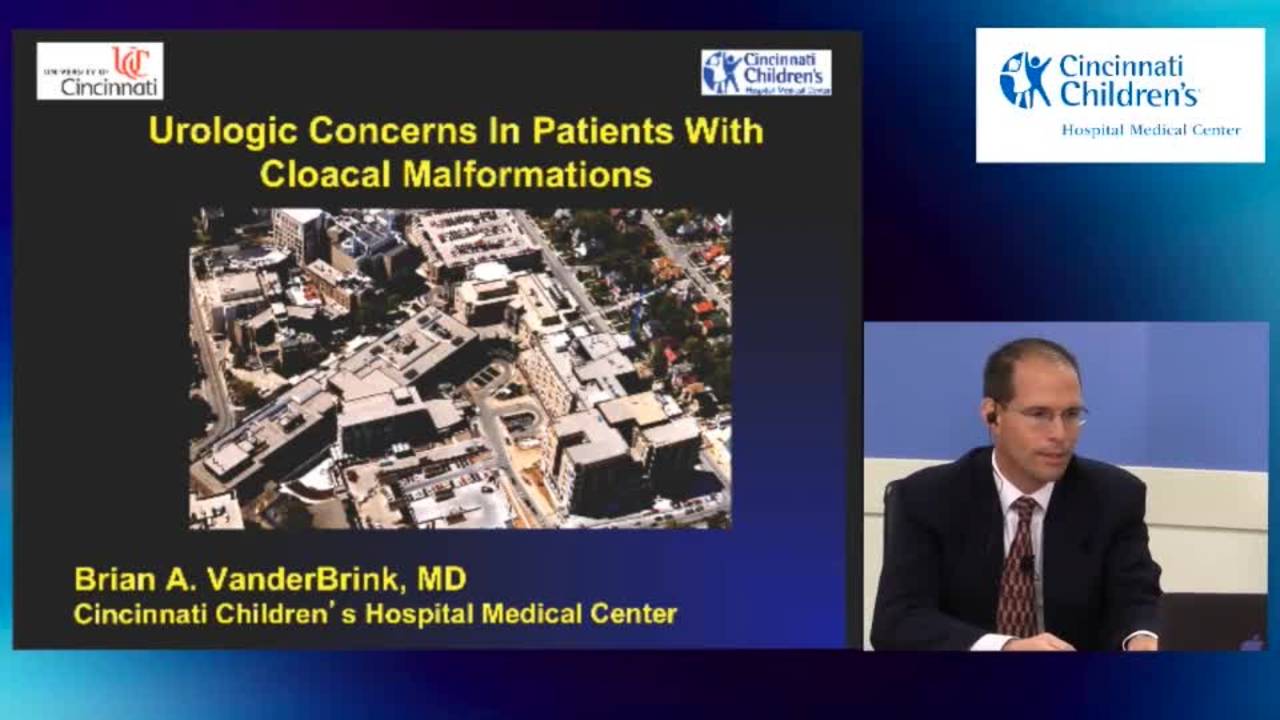 Cloaca - Urologic Concerns