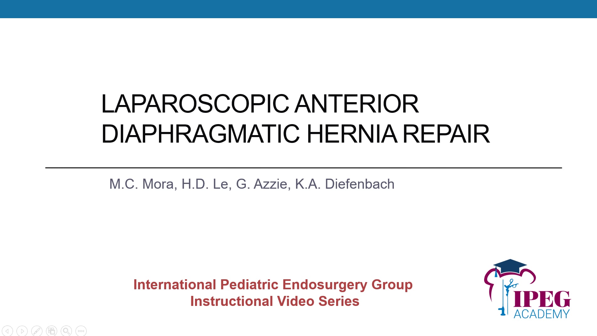Left Congenital Diaphragmatic Hernia Repair