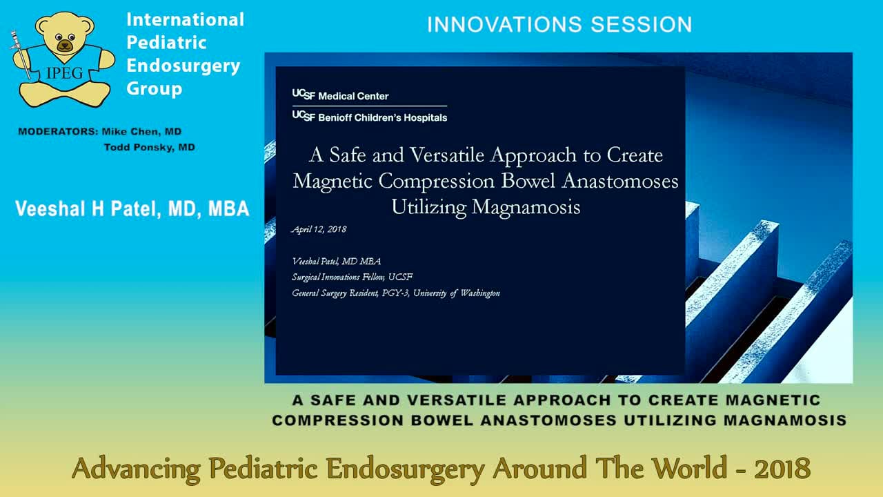 A SAFE AND VERSATILE APPROACH TO CREATE MAGNETIC COMPRESSION BOWEL ANASTOMOSES UTILIZING MAGNAMOSIS