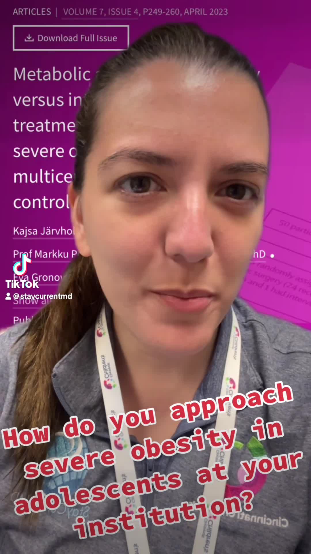 Metabolic and bariatric surgery versus intensive non-surgical treatment for adolescents with severe obesity (AMOS2)