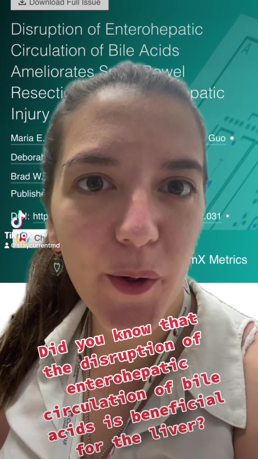 Disruption of enterohepatic Circulation of Bile acids ameliorates small bowel resection associated hepatic injury