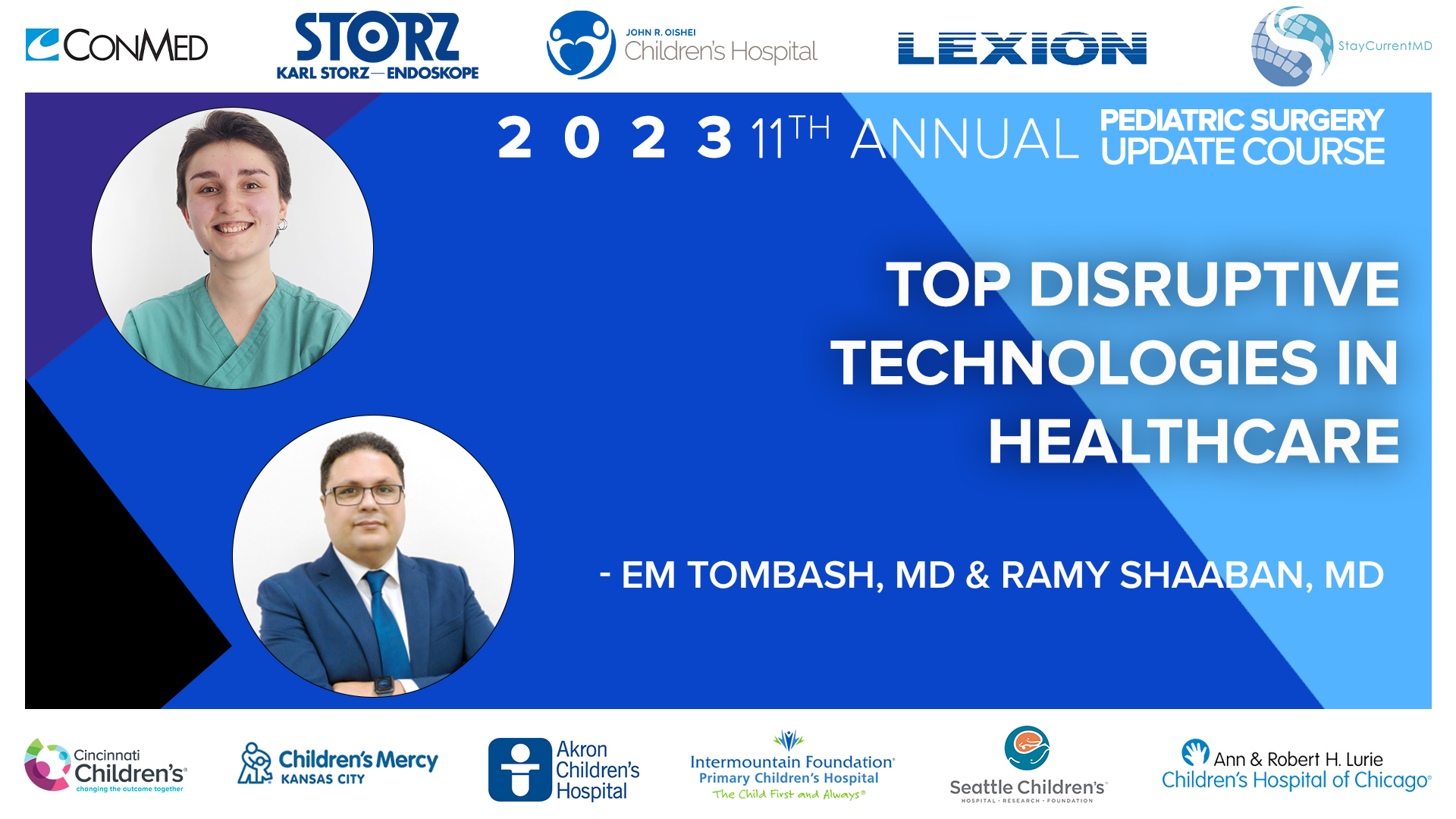 Update Course 2023 - Top Disruptive Technologies in Healthcare
