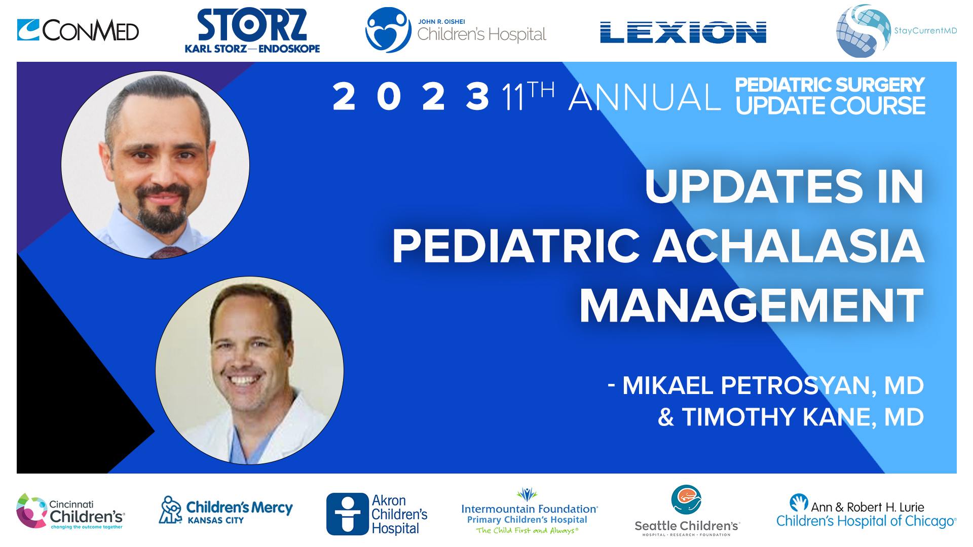 Update Course 2023 - Updates in Pediatric Achalasia Management