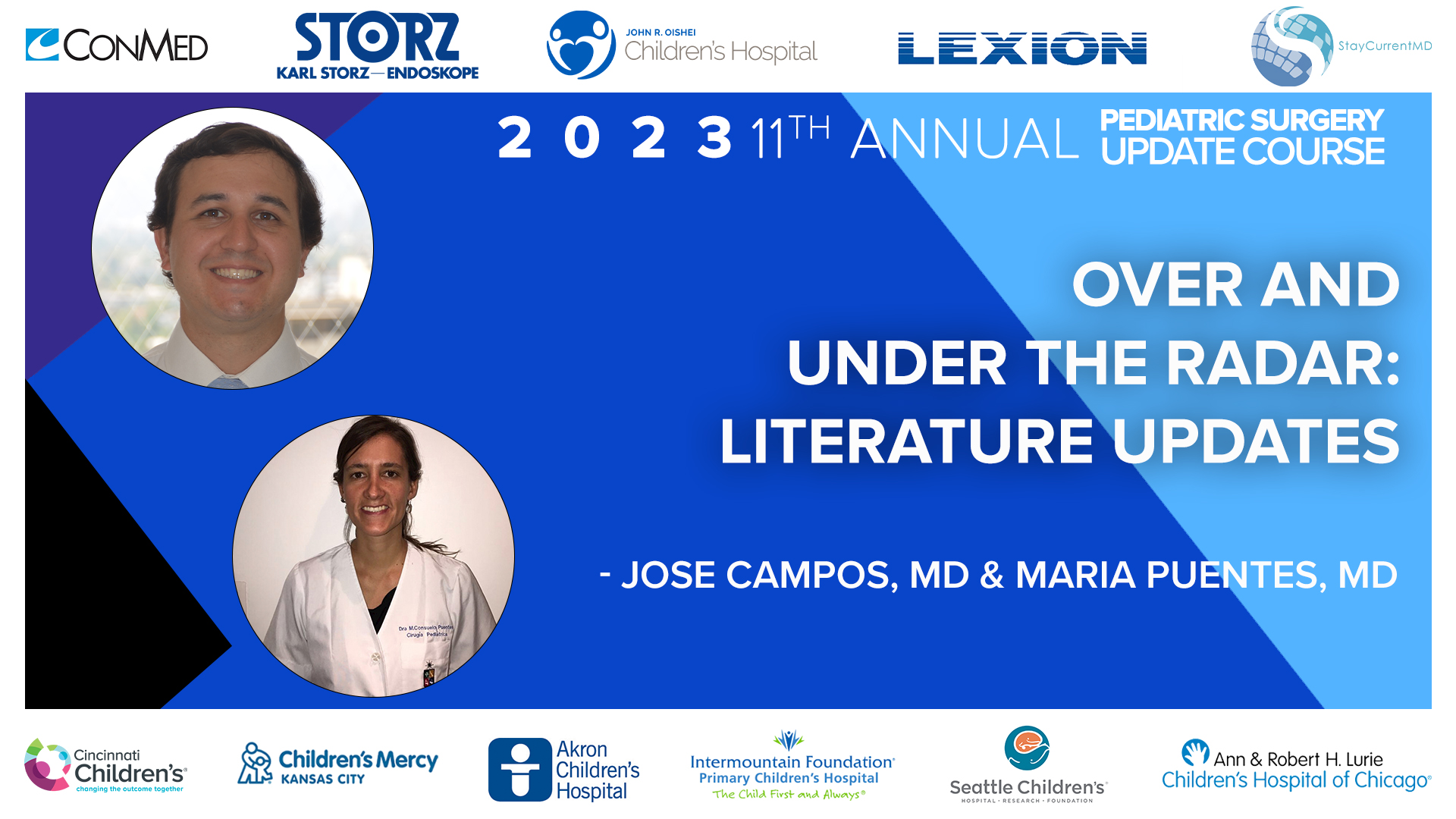 Update Course 2023 - Over and Under the Radar: Literature Updates in Pediatric Surgery